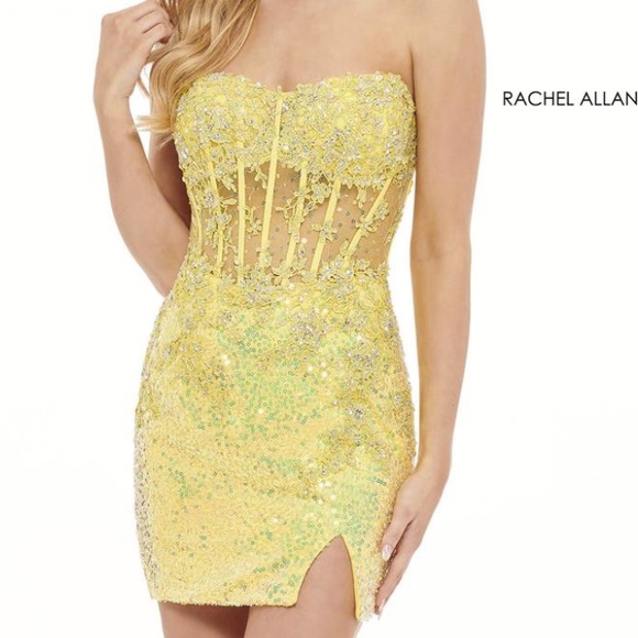 Rachel Allan formal dress